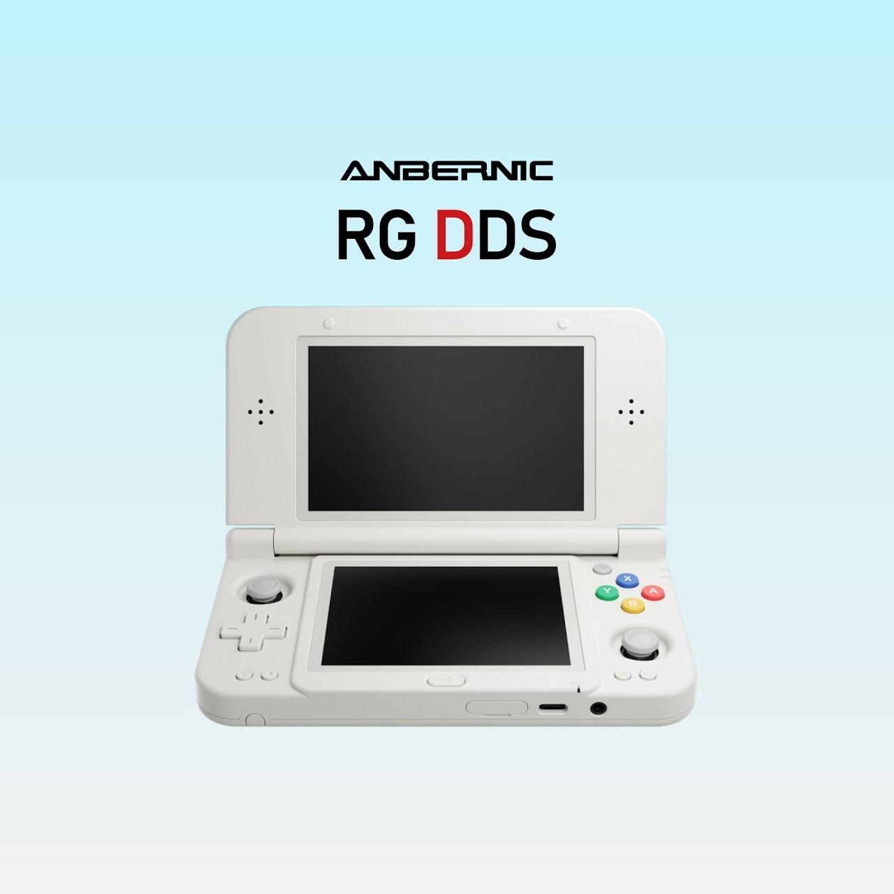 Anbernic RG DDS: 3DS-Style Dual-Screen Android Handheld Opens for Pre-Order at $284.99
