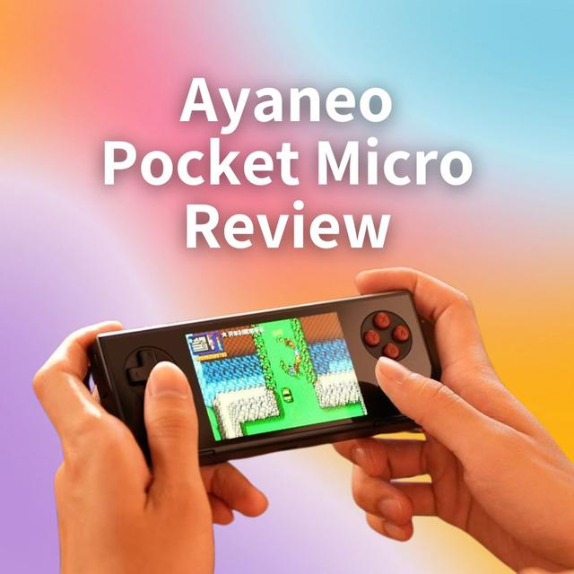AYANEO Pocket Micro Review: Retro Gaming in a Premium Pocket Package